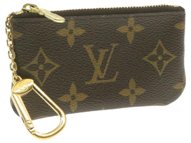 Louis Vuitton Monogram Vernis Pochette Cles Coin Pouch Keychain