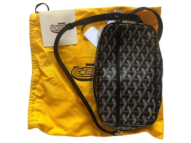 Cap Vert Goyard Berretto verde Nero Tela
