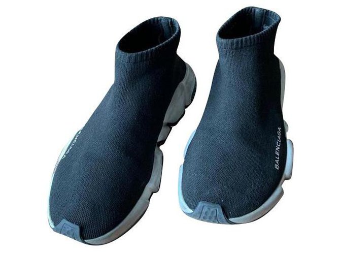Balenciaga Sneakers Black Cloth  ref.272058