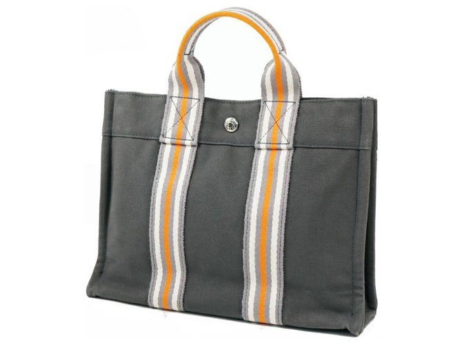 Hermes, Accessories, Hermes Fourre Tout Pm Tote Bag Canvas