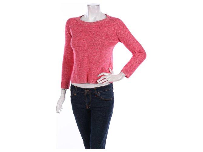 Filippa K Knitwear Pink Cotton Wool  ref.272588