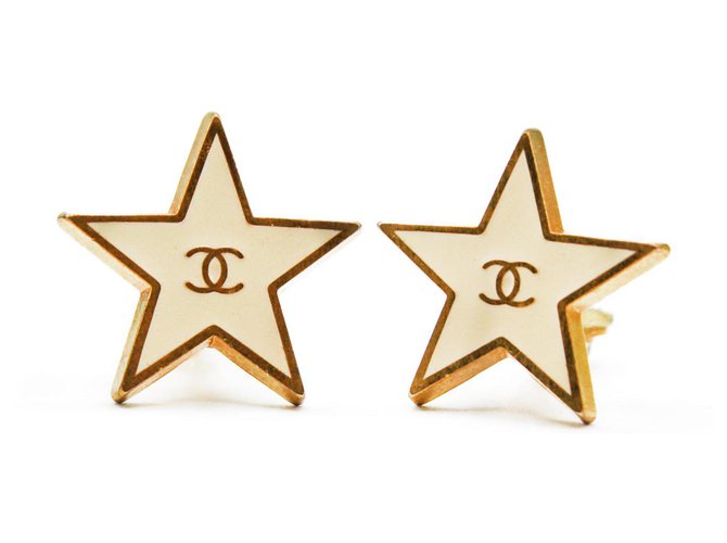 Chanel Earrings Golden Gold-plated  ref.272608