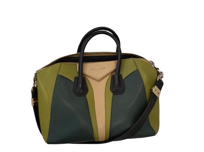 Givenchy Antigona Medium Handtasche aus Leder Mehrfarbig Mehrfarben