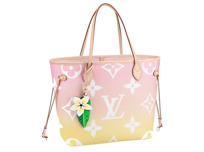 Louis Vuitton LV Neverfull in piscina Rosa