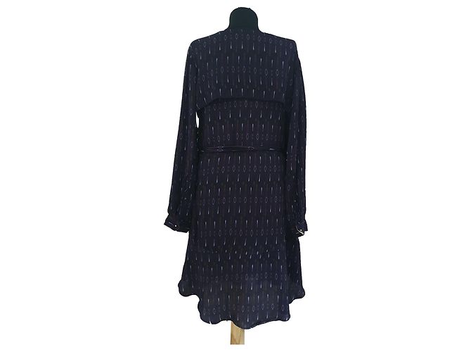 Vestido Noa Noa de viscosa morado Talla 38 Multicolor Púrpura