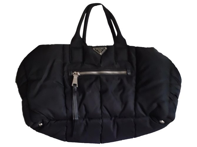 Prada Travel bag Black Nylon  ref.273320