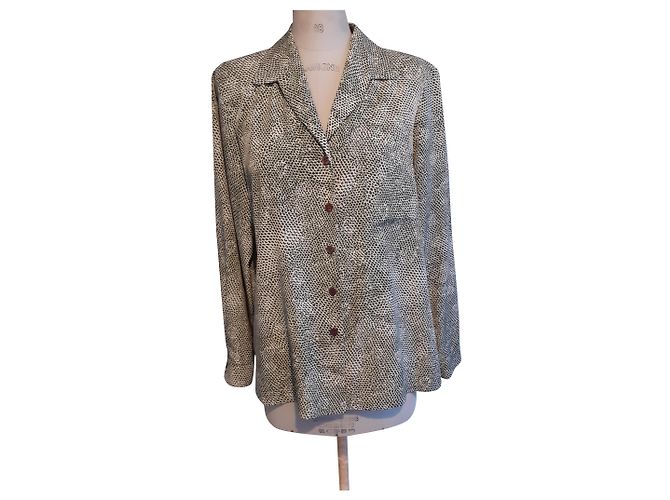 Autre Marque Chemisier Mayerline Imprimé Python Polyester