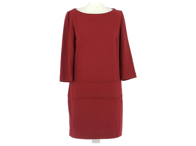 Ba&Sh robe Red Polyester  ref.273452