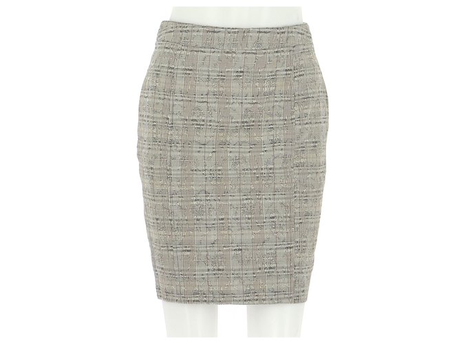 Joseph Skirt suit Grey Cotton  ref.274096