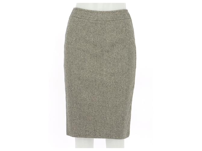 Valentino Skirt suit Beige Wool  ref.274107