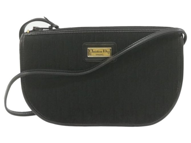 Dior Shoulder bag Black Cloth  ref.274194