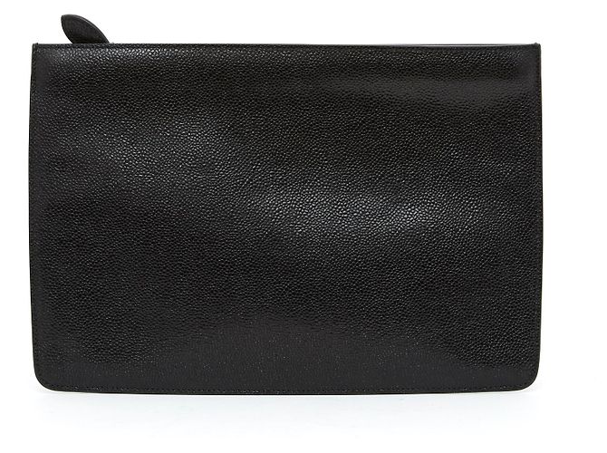 Alaïa zu4 CAVIAR SCHWARZES LEDER