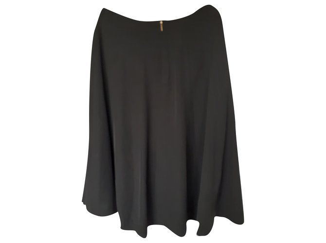 Calvin Klein Skirts Black Polyester  ref.274318