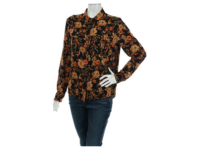 Camicia Samsoe & Samsoe in viscosa floreale Multicolore 