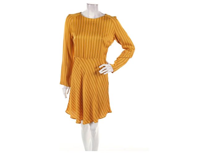 Vestido de rayas Samsoe & Samsoe de viscosa M Multicolor
