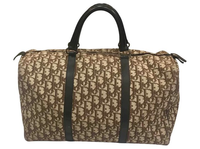 Dior Handbags Brown Leather  ref.274617