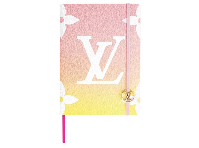 Louis Vuitton LV clemence notebook Pink  ref.274866