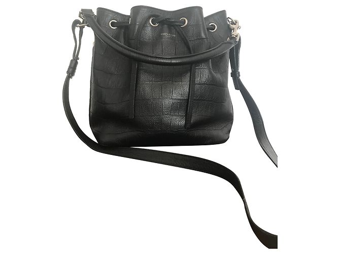 Saint Laurent Emmanuelle grand modèle Noir