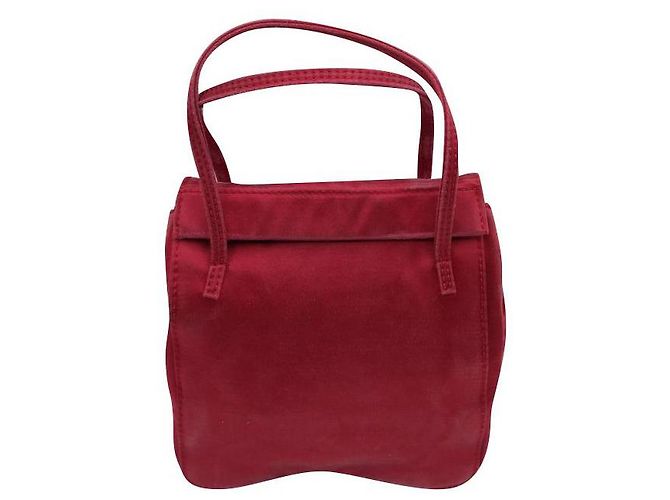 Gucci Mini Handtasche rot Satin