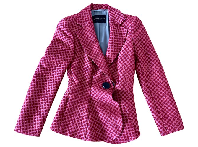 Emporio Armani Pink Armani Jacket Synthetic  ref.275230