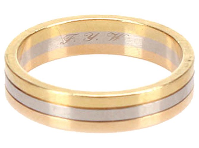 Cartier Gold 18K Tolinitis Lee Ring Pink Golden Metall  ref.275412