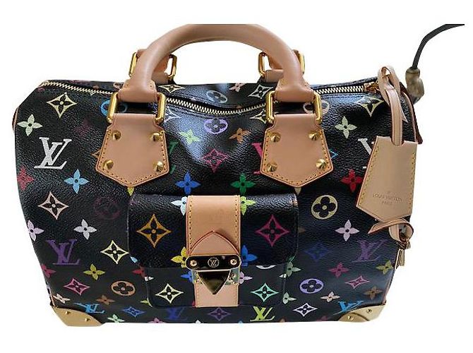 Louis Vuitton SPEEDY MULTICO NOIR  M92642 Multicolore