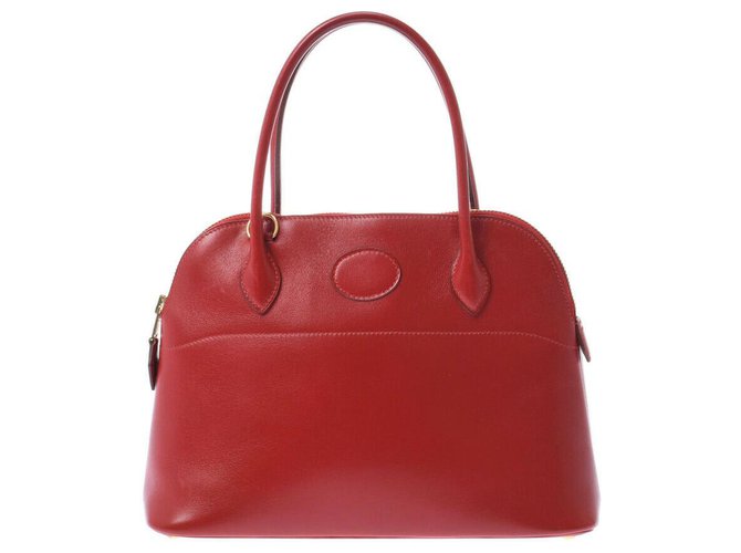 Hermès Hermes Bolide Red Leather  ref.275588