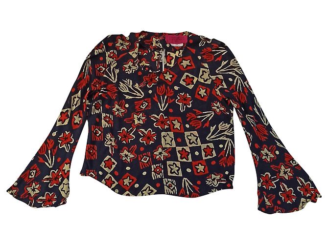 Christian Lacroix Mehrfarbige Viskosebluse