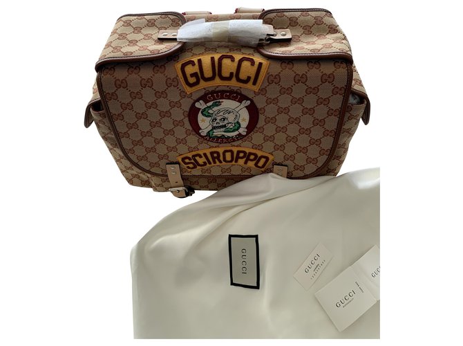 Gucci Taschen Hellbraun Leder  ref.275687