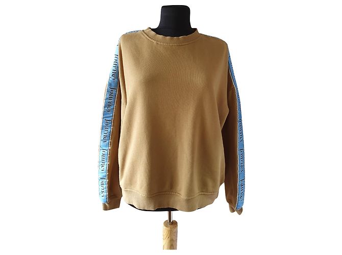 Samsoe & Samsoe Oversize Sweatshirt Journey Sleeve Braun Blau 