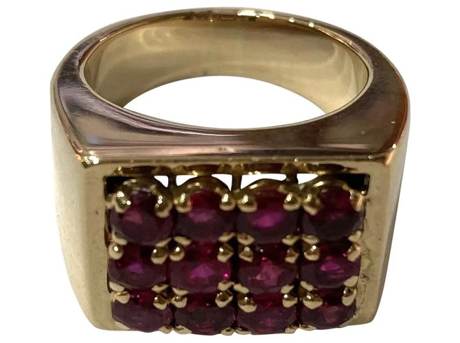 Autre Marque Rings Golden Yellow gold  ref.276034