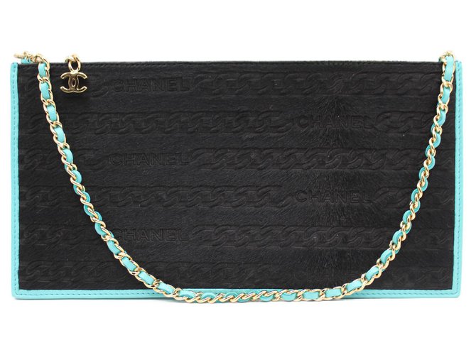 Chanel Handbags Black Cloth  ref.276252