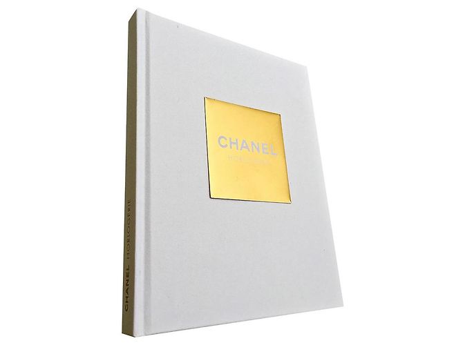 Cambon CHANEL PHOTOGRAPHY BOOK White Golden