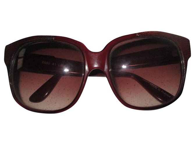 Emmanuelle Khanh Sunglasses Dark red  ref.276462