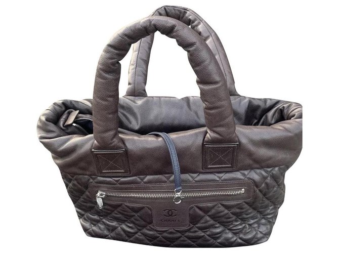 Chanel Handbags Brown Lambskin  ref.276518