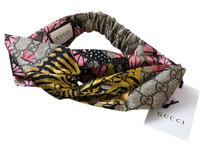 Gucci headband Multicor Seda  ref.276522