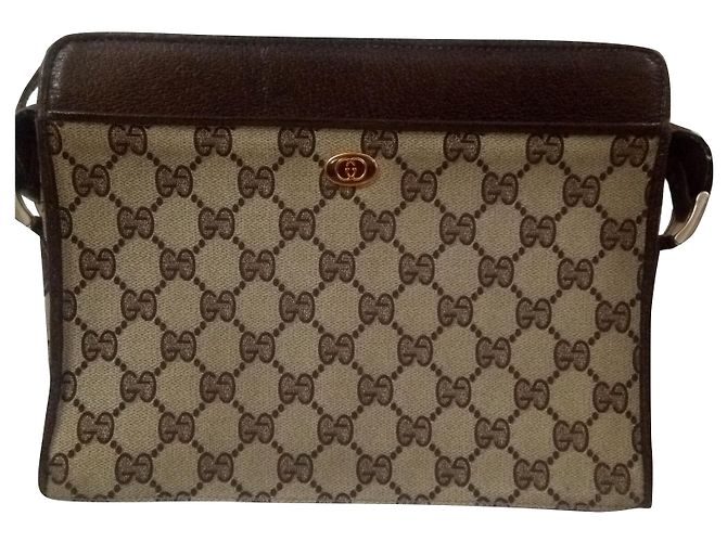 Gucci Ophidia GG Monogramm Handtasche Braun