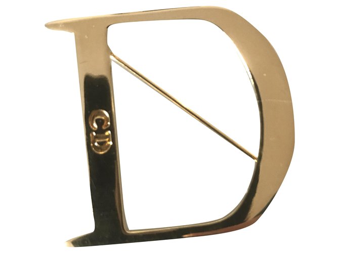 Dior Pins & Broschen Gold hardware Metall  ref.276531