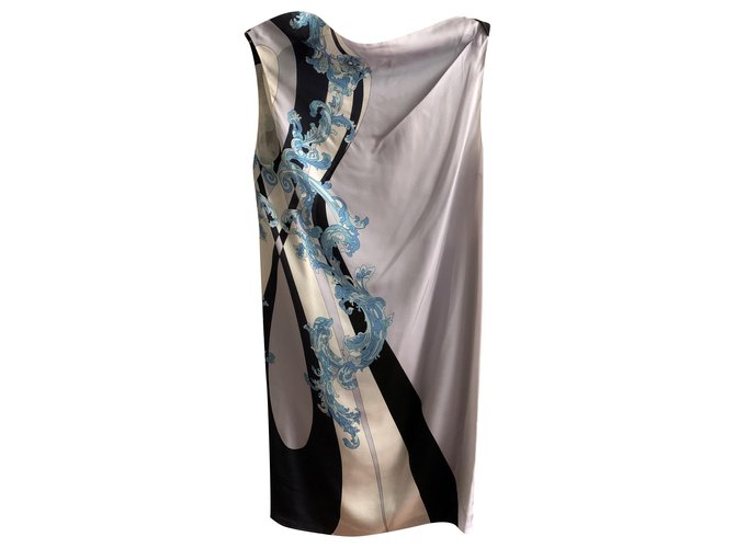 Emilio Pucci Printed silk dress Multiple colors  ref.276608