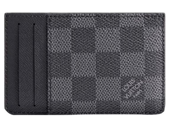 Louis Vuitton LV card holder new Grey  ref.276738