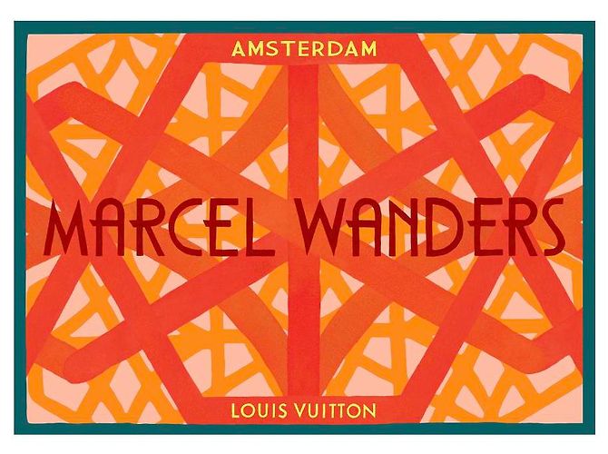 Louis Vuitton Objets Nomades Marcel Wanders Diamond Screen Poster