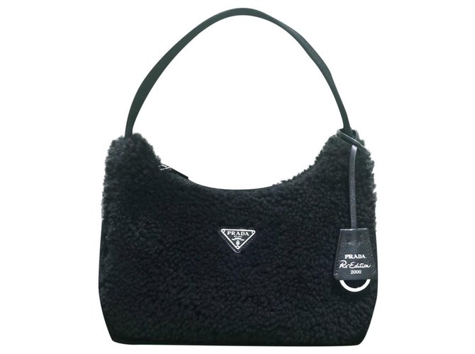 Prada Handtaschen Schwarz  ref.276808