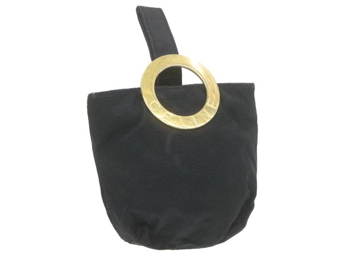 Céline Celine handbag Black Synthetic  ref.276831