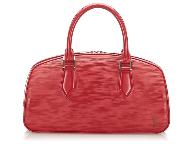 Louis Vuitton Red Epi Leather Jasmin Vermelho Couro  ref.277314