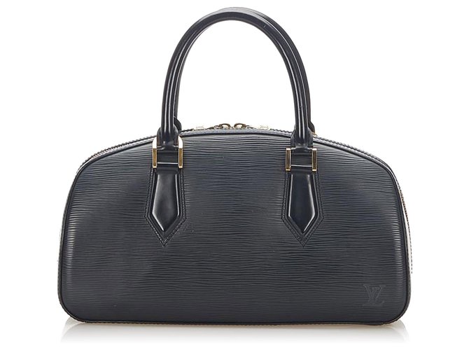 Louis Vuitton Jasmin de cuero negro Epi  ref.277323