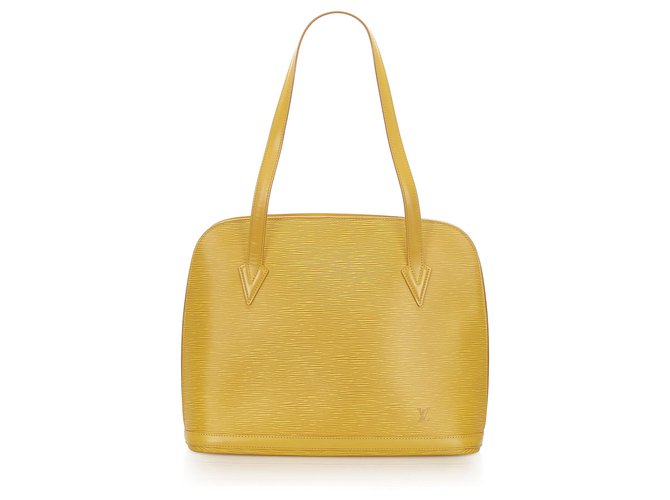 Louis Vuitton Yellow Epi Lussac Leather  ref.277335
