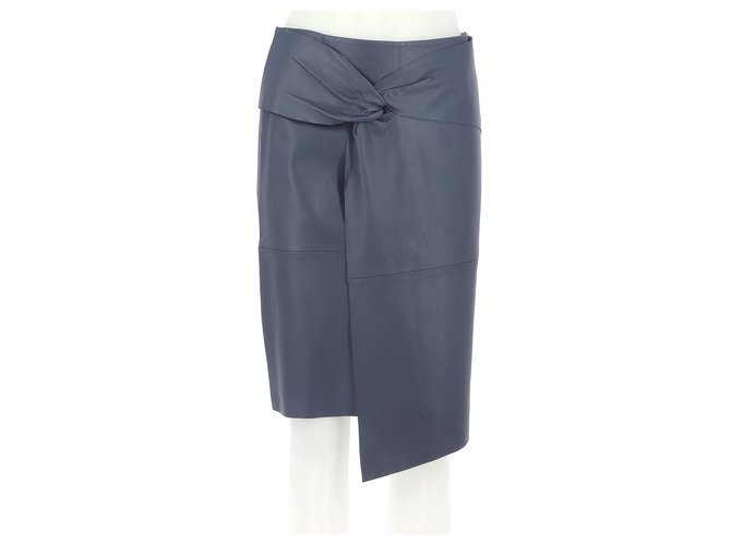 Ba&Sh Skirt suit Lavender Leather  ref.277380