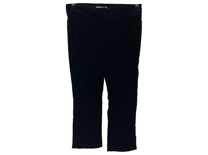 Cacharel Abend Samthose Schwarz