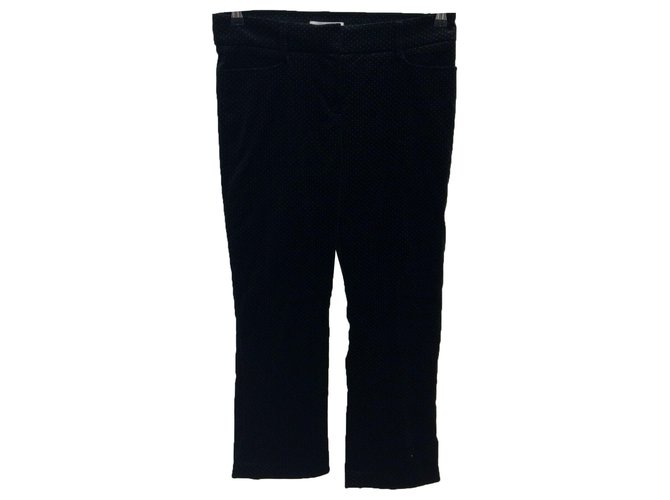 Cacharel evening velvet pants Black  ref.277408