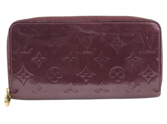 Louis Vuitton Portefeuille zippy Red Synthetic  ref.277469